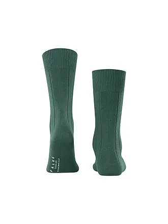 FALKE | Chaussettes LHASA RIB anthara mel | dunkelgrün